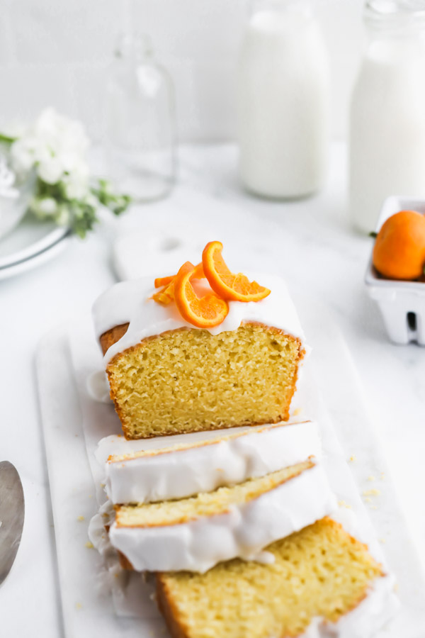 Glazed Tangerine Cake - Browned Butter Blondie