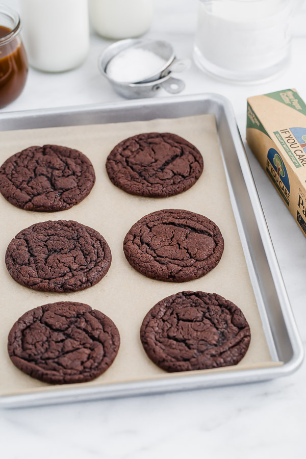 Salted Caramel Cookies Chocolate Salted Caramel Sandwich Cookies Browned Butter 