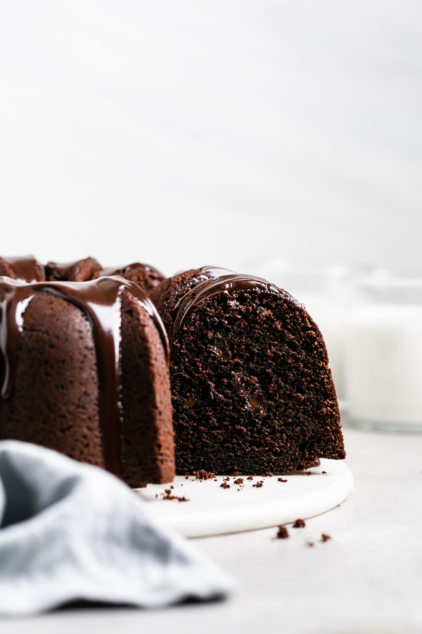 double-chocolate-chip-bundt-cake