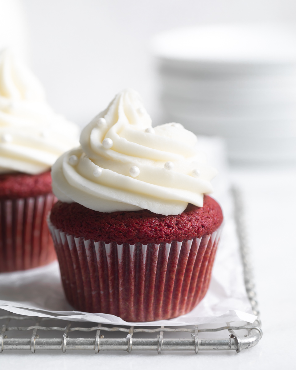 Red Velvet Cupcakes For Two