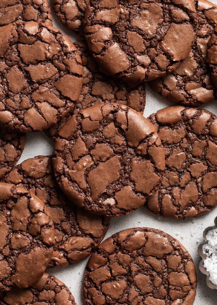 brownie crinkle cookies recipe