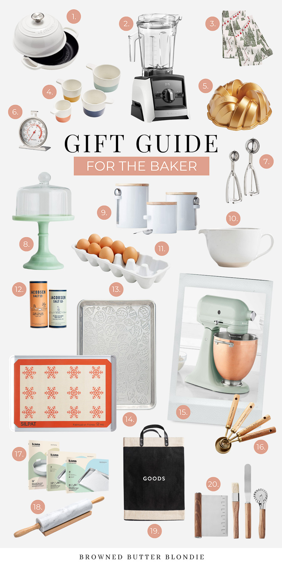 Holiday Gift Guide: Gifts for Her - Brown Eyed Baker