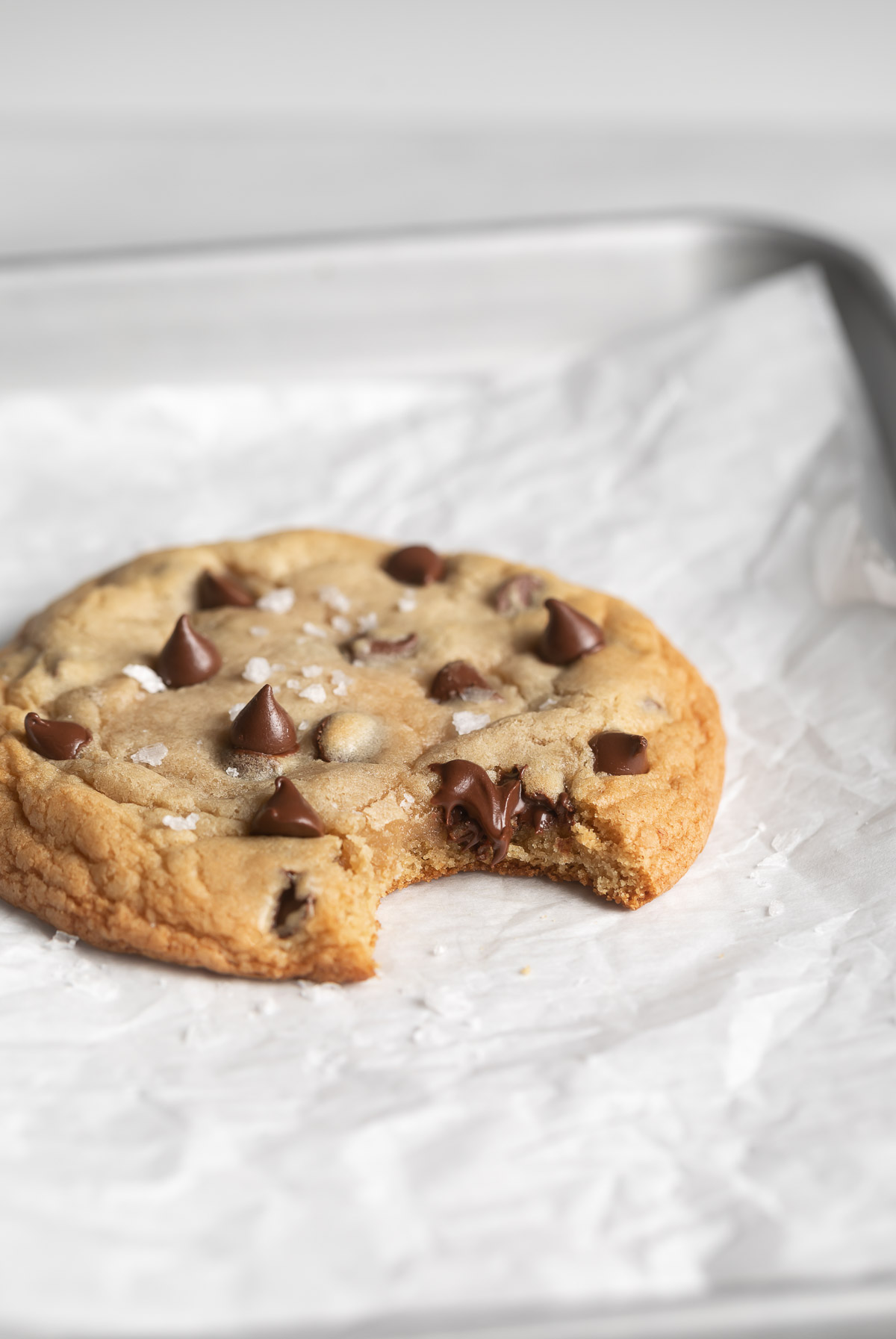 Chocolate Chip Cookie For One - Browned Butter Blondie